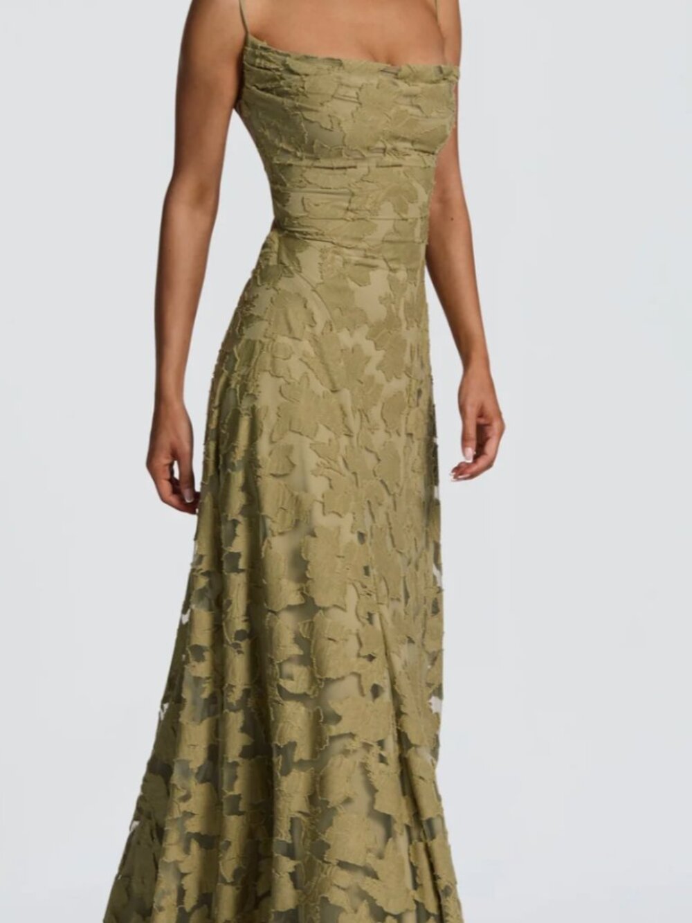 BABYBOO Francis Maxi Dress - Sage (Small)